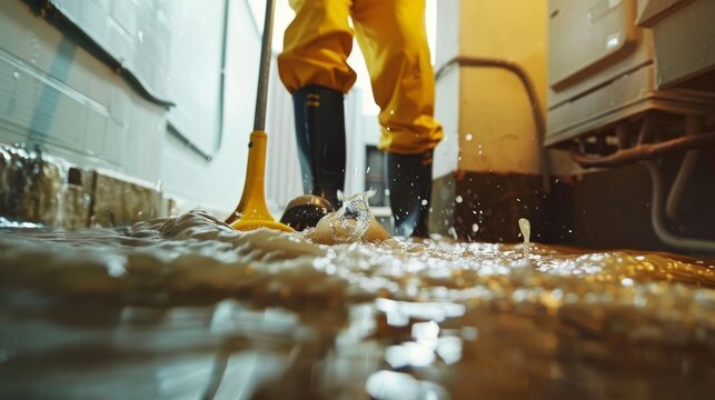 Emergency water damage cleanup after burst pipe in Temecula
