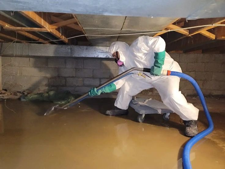 Emergency water damage cleanup and water extraction service