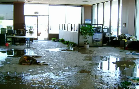 water damage restoration mold prevention and sanitizing treatment